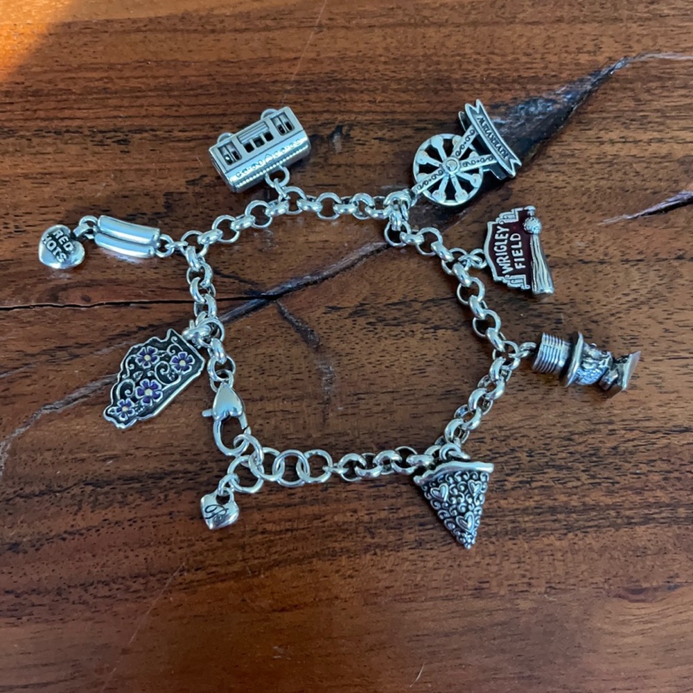 Brighton Illinois charm bracelet